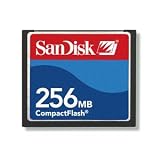 NEW SanDisk 256 MB CompactFlash Memory Card - Compatible w/ Canon PowerShot S230