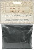 Sanded Mosaic Tile Grout 1 Pound-Charcoal