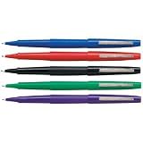 Flair Pen, Point Guard Tip, 2/PK, Red Barrel/Ink, Sold as 1 pack