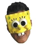 Economy Adult Costume Mask - Viacoms Sponge Bob Costume Adult Mask