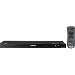 Panasonic DVD-S58 1080p Up-Converting DVD Player, Black by Panasonic
