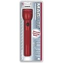 MAGLITE S2D035 Display Box Heavy-Duty 2-D Cell Flashlight, Red