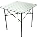 Folding Table, 6-pc Set, (Powder Coated Aluminum) (Easy Compact Fold) 28-inch