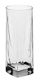 Luigi Bormioli Alfieri 14-Ounce Beverage Glasses, Set of 4