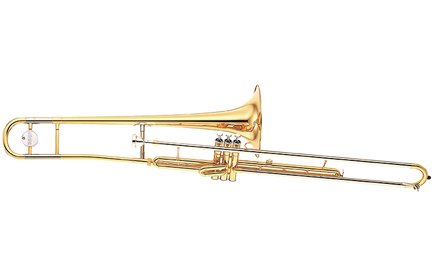 Yamaha Ysl-354v Standard Valve Trombone With Free Wurzbach Trombone