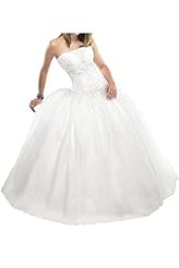 Satin/Tulle  Beaded  Ball Gown Pageant Dress/Quinceanera Dress/Wedding Dress 