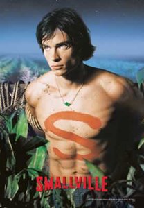 Smallville - Tom Welling Topless New Poster Superman