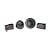 Boss Audio TW15 Micro-Dome Tweeter with Surface Flush Swivel Mount - Single (Black)