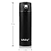 LifeSky Travel Coffee Mug, 16oz - Stainless Steel Double Wall Vacuum Insulation -Leakproof, Keeps Drink Warm/Cold up to 12Hrs -1 Click Open - BPA Free - Best for Traveling, Tea (Black)