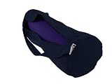 Sac pour tapis de yoga - Coton biologique - Bleu marine