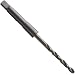 Precision Twist 5ATS High Speed Steel Taper Shank Drill Bit, Black Oxide Finish, Morse Taper Shank, Spiral Flute, 118 Degree Point Angle