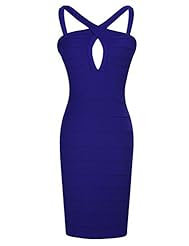 Sexy Above the Knee Short Sleeveless Spandex Bodycon Dress/Evening Dress/Wedding Party Dress 