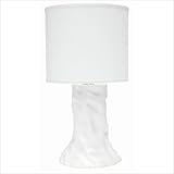 IMAGE OF Flared Ripple Lamp Glaze Color: Aqua