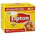 Lipton- Iced Tea Brew Gallon Size Tea Bags, 48ct
