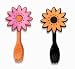 Flower Cupcake Spoon Picks - 12ct