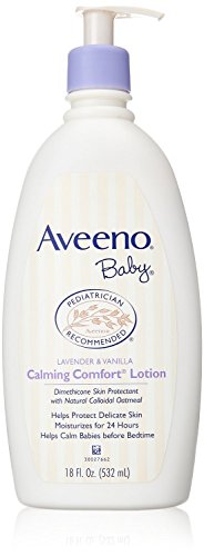 Aveeno Baby Calming Comfort Lotion Lavender And Vanilla 18 Fluid