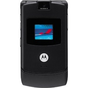 AT&T Motorola RAZR V3 No Contract Quad Band GSM Camera Cell Phone Black AT&T Motorola RAZR V3 No Contract Quad Band GSM Camera Cell Phone Black