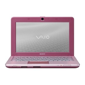 Sony VAIO VPC-W121AX/P 10.1-Inch Pink Netbook - Up to 7