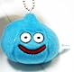DRAGON QUEST スマイルスライム ぬいぐるみ キーチェーン ブルー