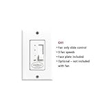 UPC 840506001107 product image for Fanimation CH1 3 Speed Fan Remote Control, White | upcitemdb.com