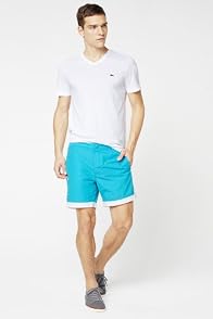 Retro Piped Swim Trunk