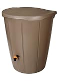 Fiskars 5994 Waubesa 48-Gallon Rain Harvesting System, Neutral Concrete Color