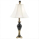 Floor Lamp in Black / Polished Brass