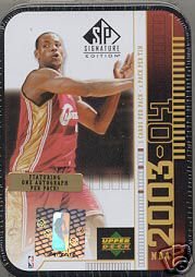 2003 04 Upper Deck SP Signature Basketball Unopened Hobby Box