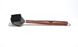 Outset QB45, Rosewood 3-in-1 Grill Brush w/replaceable bristles and pad