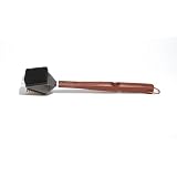 Outset QB45, Rosewood 3-in-1 Grill Brush w replaceable bristles and pad by 