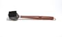 Outset QB45, Rosewood 3-in-1 Grill Brush w/replaceable bristles and pad