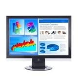 25.5 Inch 1920X1200 High Resolution LCD Wide Monitor