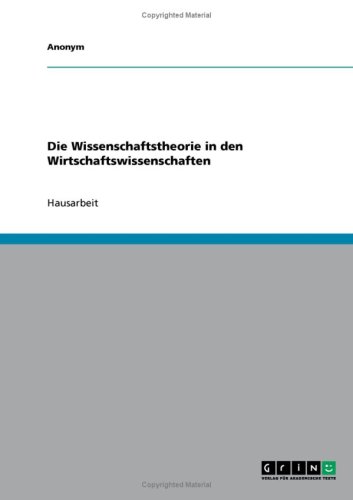 Wissenschaftstheorie