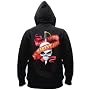 BLACK INK - MARINES 5-COLOR SKULL/RIBBON HOODIE