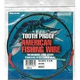 1/4 lb. Brown #12 Stainless Steel Leader 174 lb. Test