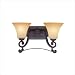 Thomas Lighting M1502-63 St.James Two Light Vanity Light in Painted Bronze