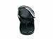 Scandro Men's 52678-Black Slip On Strap Leather Sandal