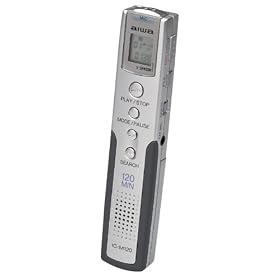 Aiwa ICM120 Voice Sensor IC Digital Voice Recorder by Aiwa