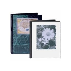 Pioneer Royal Design Hard Cover Bound Photo Album, Designer Black & White Flower Covers, Holds 36 4x6 Photos, 1 Per Page.