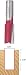 Freud 12-138 5/8-Inch Diameter by 1-1/4-Inch Double Flute Straight Bit