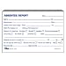 Tops Business Forms 12391 Absentee Report Form, 6x4, Blue White, 2 Pads Per Pack, 100 Sheets Per