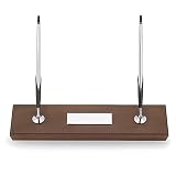 Cross5224DoubleDeskSet,CherryFinishwithChromeBall-PointPenand0.5mmPencil
