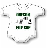 Oregon Flip Cup Baby Ultrasoft Onesie