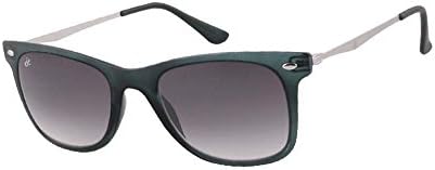 UV polarized sunglasses retro personality tide of men and women large frame mirror driving glasses (Dark green frame gray lenses)