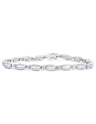 Diamond 18k White Gold Bracelet