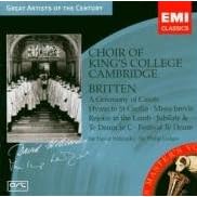 Britten; A Ceremony of Carols; Hymn To St. Cecilia; etc. by  Benjamin Britten 