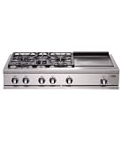 Review DCS  / DCS Gas Cooktop 48 Inch Propane Gas Cooktop W/ Grill By Fisher Paykel - CP-486GL