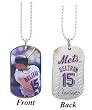 New York Mets Carlos Beltran Sport Dog Tagz Necklace - Baseball Sports Merchandise