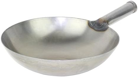 WokSmith 13.5 Inch Round Bottom Carbon Steel Chinese Chef Wok