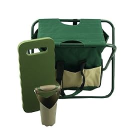 Garden Brand Seat Set w  Bulb Planter and Cushion from Bulb Planters